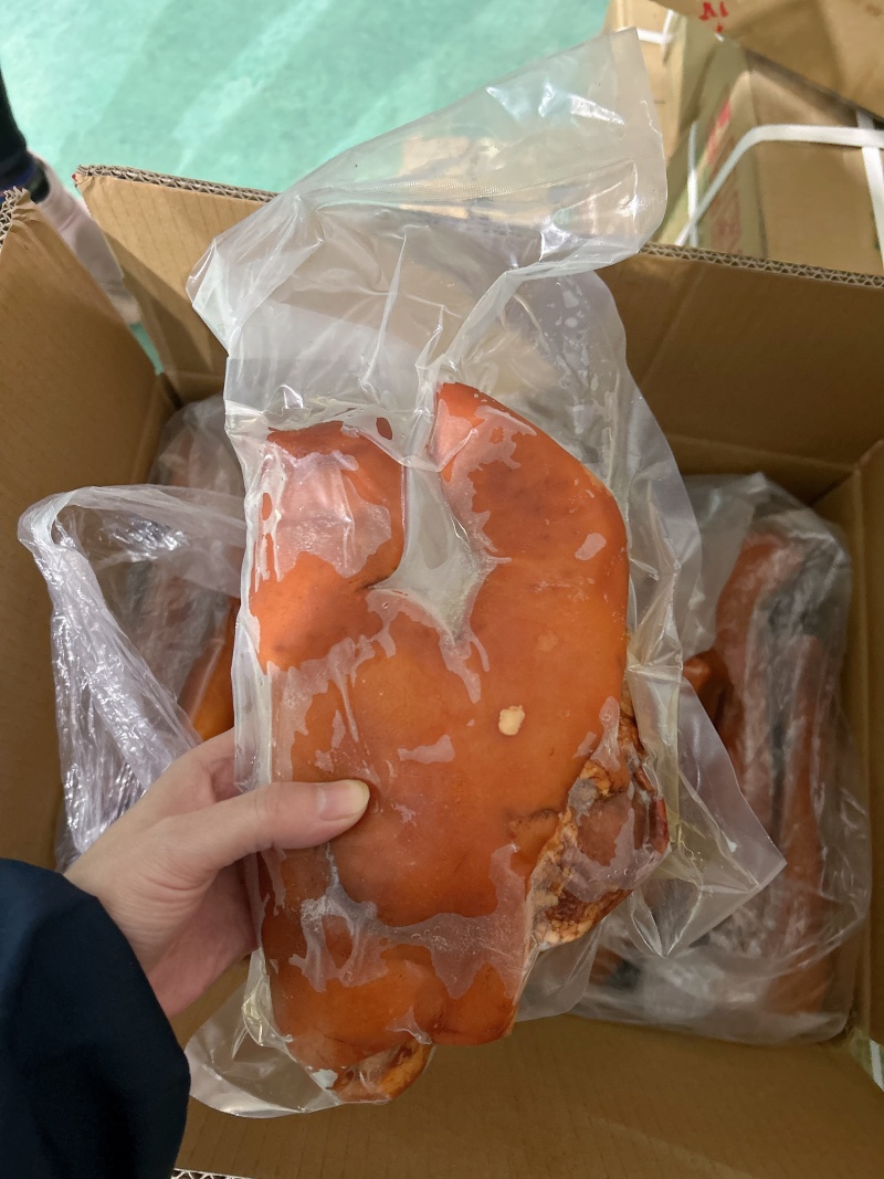 猪头肉卤猪头肉全熟猪头肉地摊猪头肉餐饮卤菜店