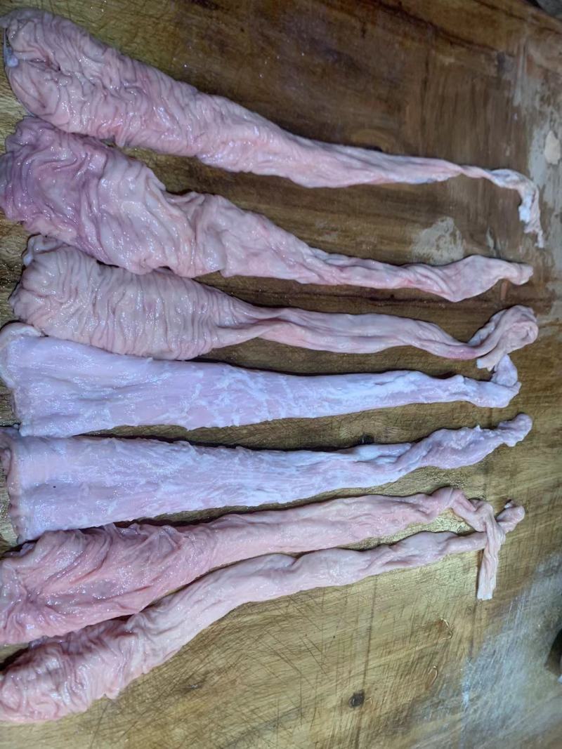 猪大肠大肠头无油精品生鲜大肠头纯干本色量大稳定屠场供应
