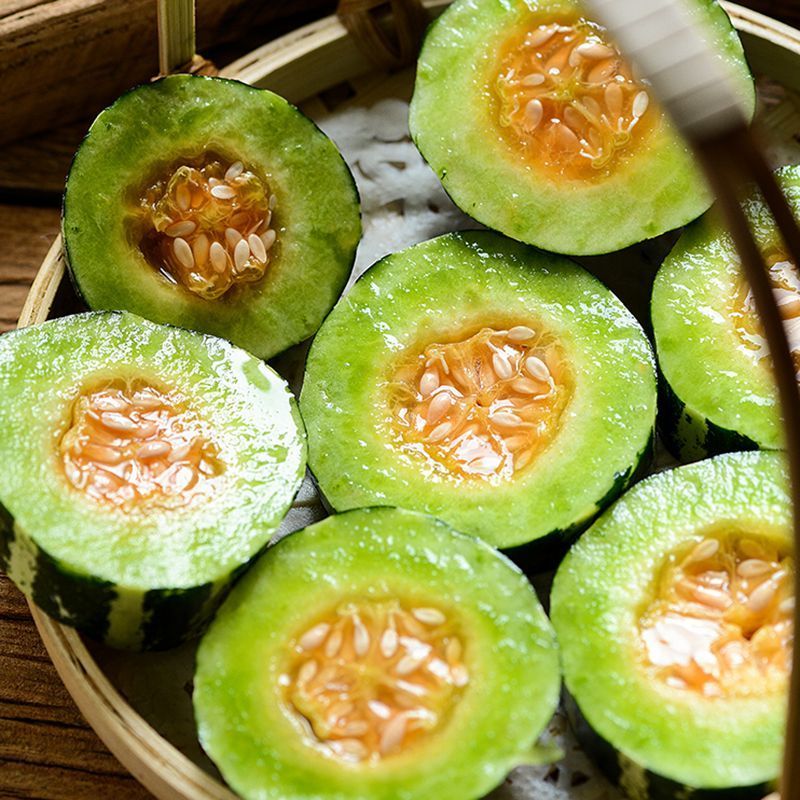 博洋9号甜瓜脆甜多汁现摘现发品质保证来电洽谈合作价优