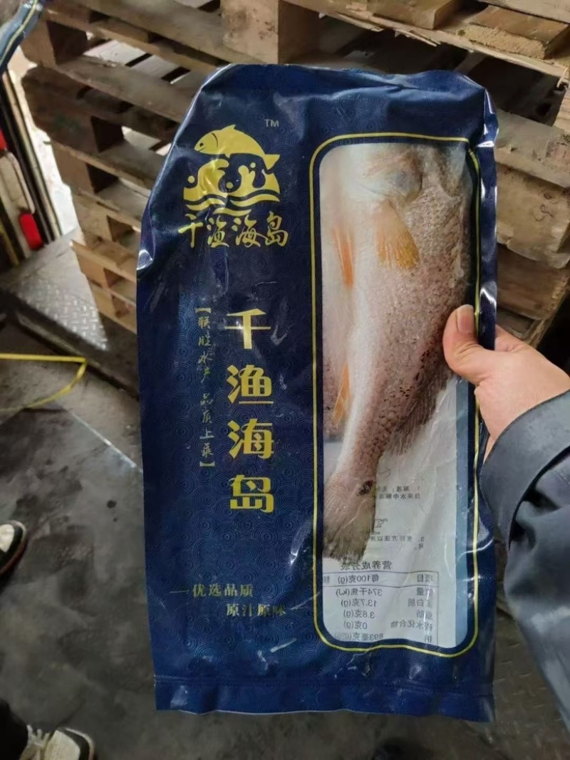 速冻开背鲈鱼烤鱼食材