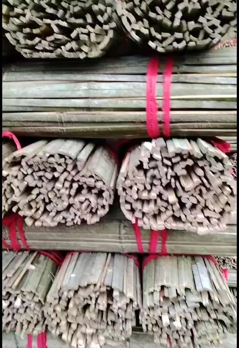 大棚竹片竹龙骨，温棚搭架竹片，竹竿拱棚。