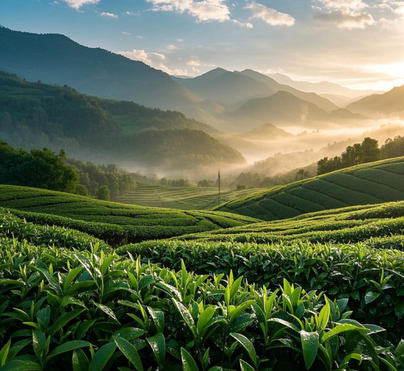 紫阳富硒茶叶徐小凤的茶园干净幸福生活品硒茶温暖人间美一天