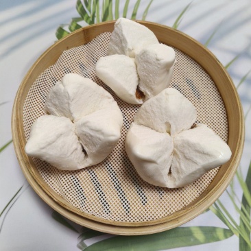 手工开口叉烧包匠心工艺制作香软可口
