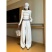 运动裤女春季2025新款高腰显窄瘦版阔裤腿休闲