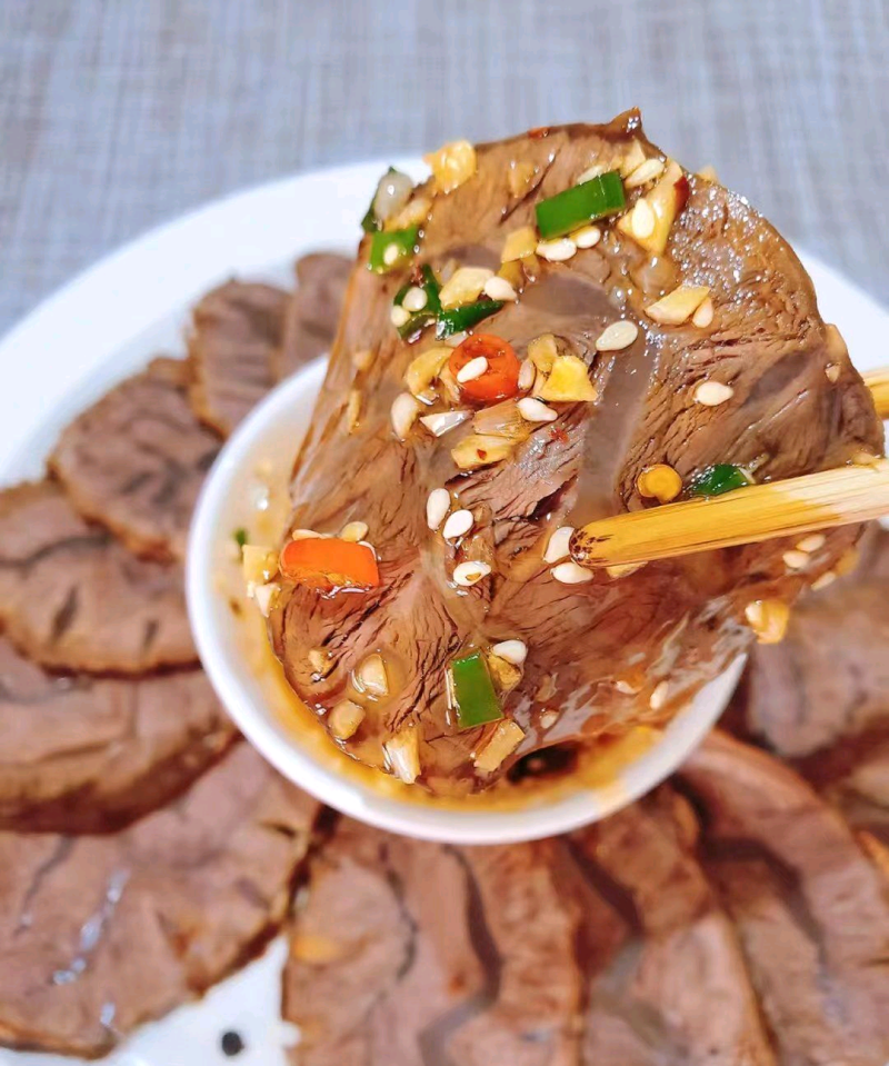 清真牛前腱卤味食材工厂直销合作私信