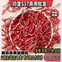 印度椒s17干辣椒辣椒面辣椒段