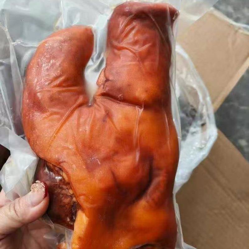 猪头肉卤猪头肉全熟猪头肉地摊猪头肉餐饮卤菜店