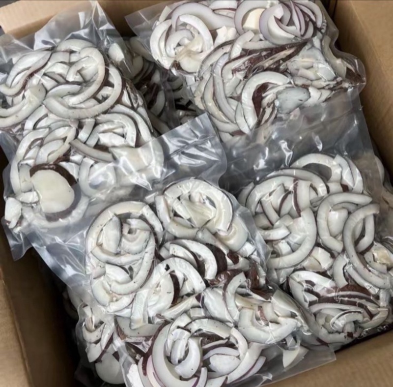印度椰皇椰子切片大椰皇椰子肉海椰皇新鲜椰子椰子鸡用火锅用