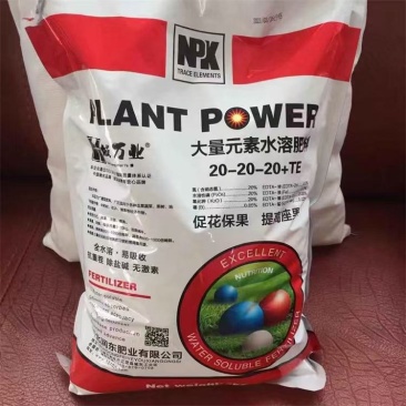 大量元素水溶肥平衡肥易吸收促花保果5kg一袋，一件4袋