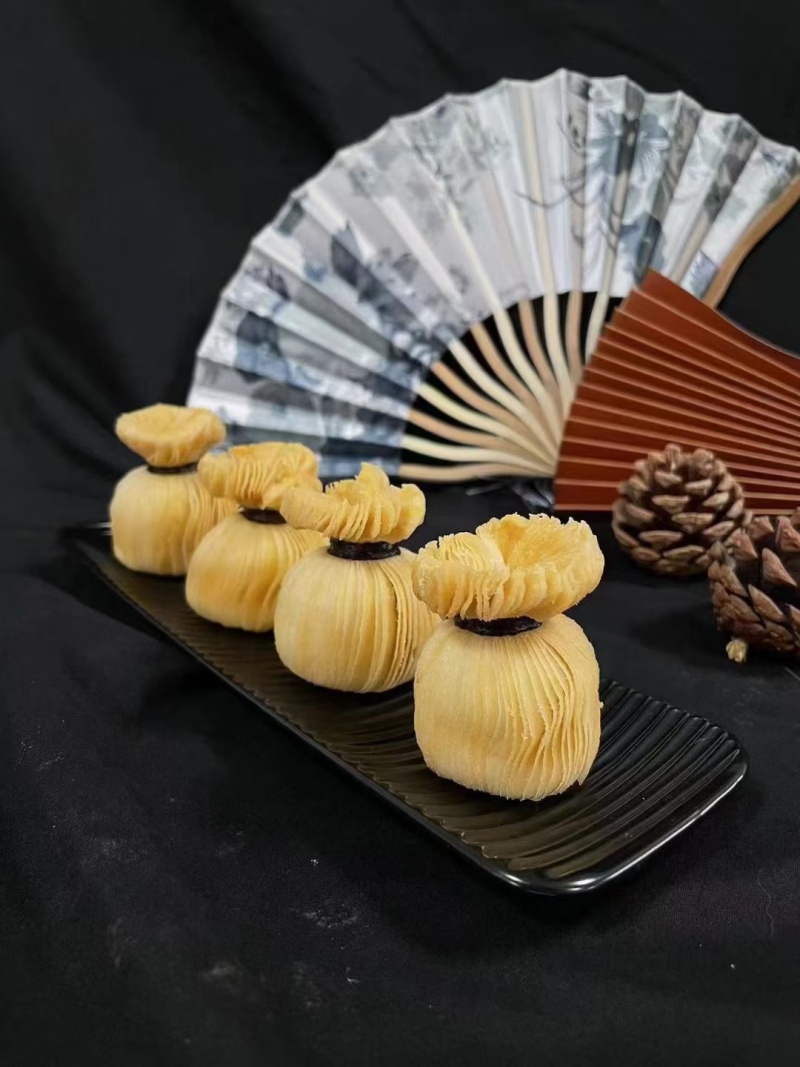 花瓶紫薯酥—颜值与美味并存酥皮层层叠叠酥脆外皮绵密