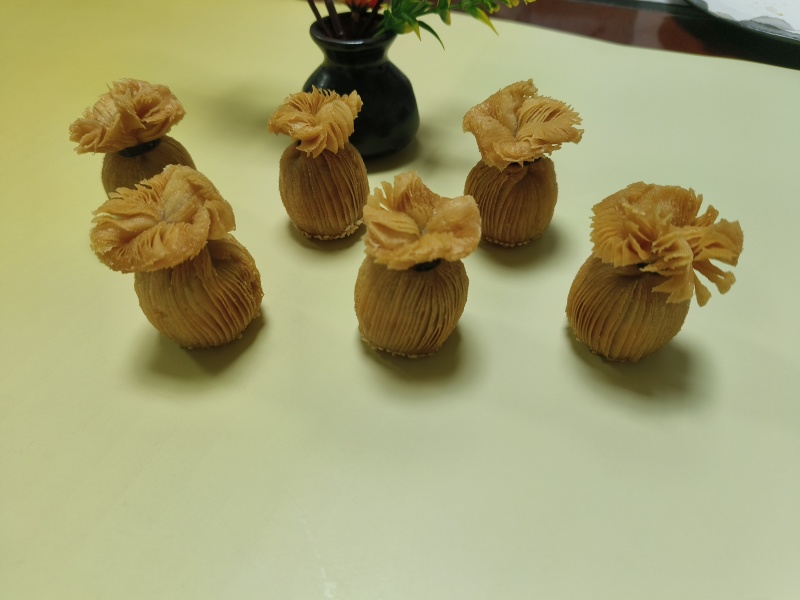 花瓶紫薯酥—颜值与美味并存酥皮层层叠叠酥脆外皮绵密