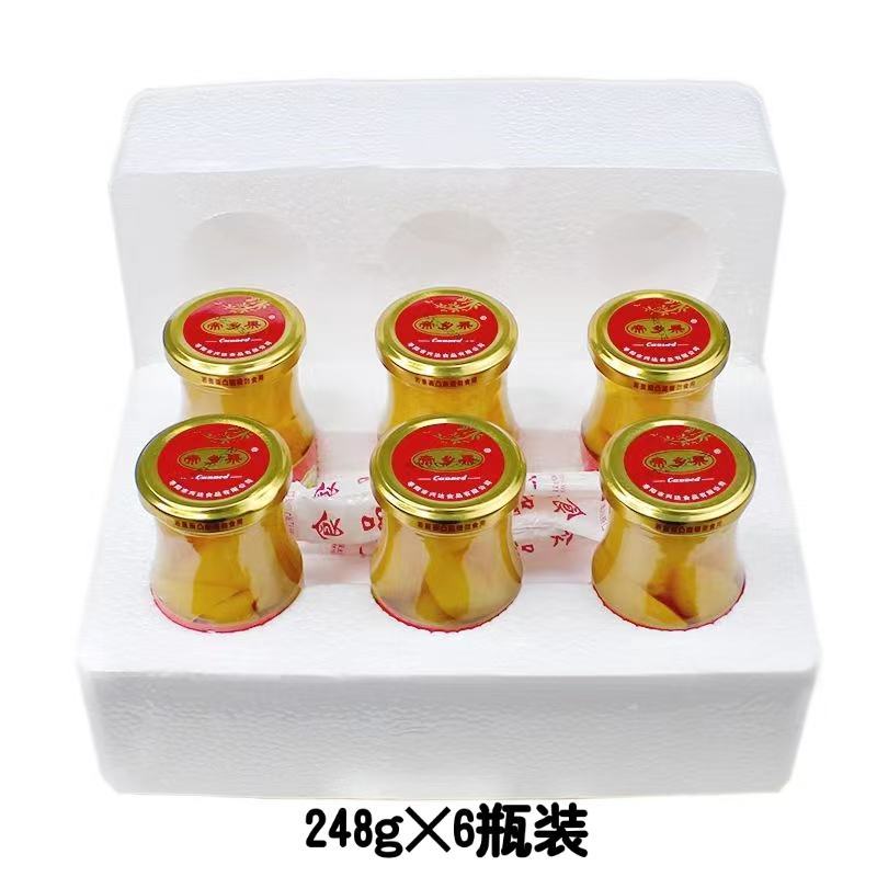 枣阳黄桃罐头口感香甜细腻支持一件代发