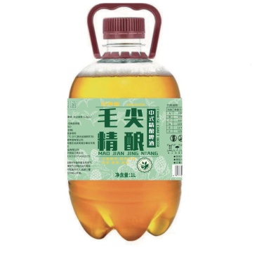 1.5升茶啤酒。精酿啤酒。原浆啤酒。鲜啤酒。