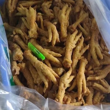 虎皮凤爪最新日期，现场实拍山东腾惠更多客户的选择