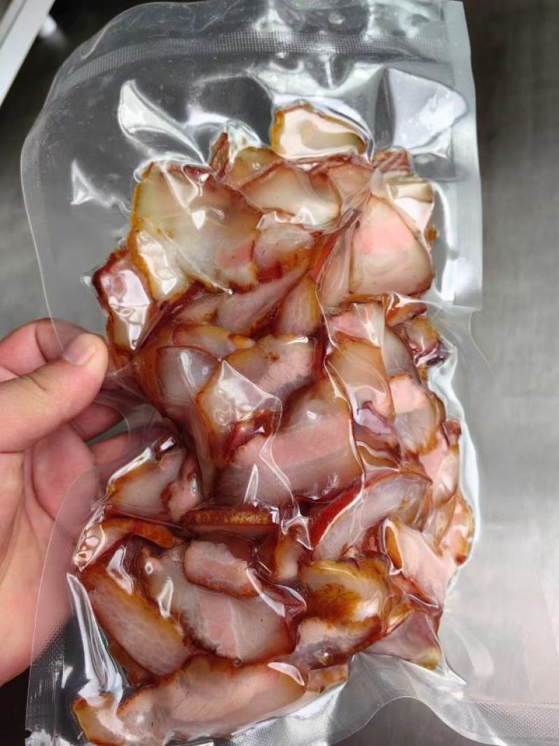 切片腊肉，适合餐饮免切，厚度可调，中空包装，货源稳定