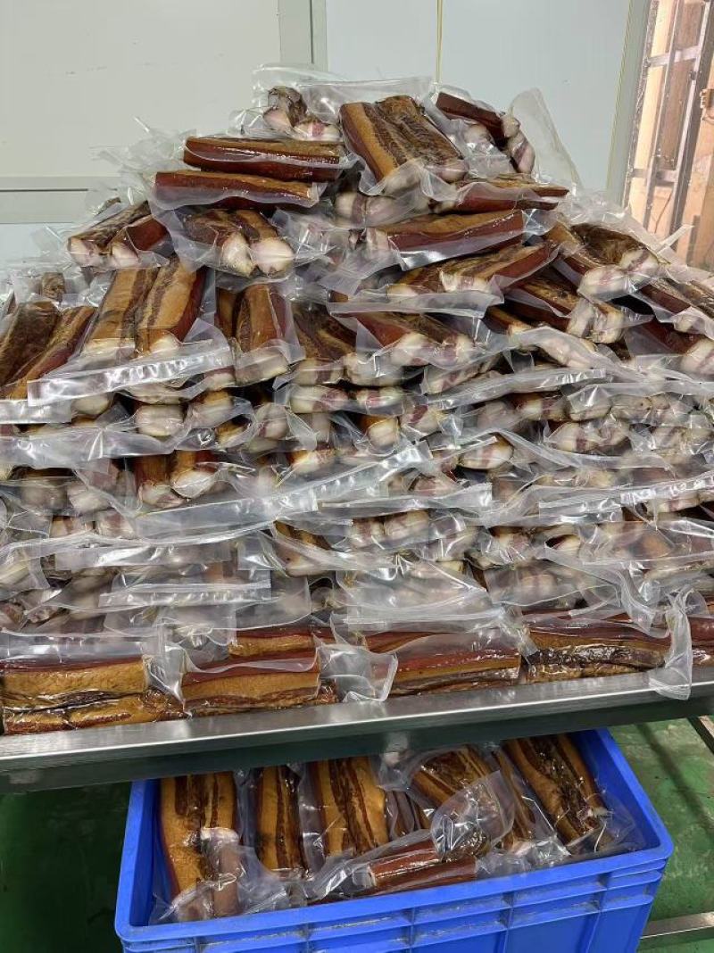 切片腊肉，适合餐饮免切，厚度可调，中空包装，货源稳定