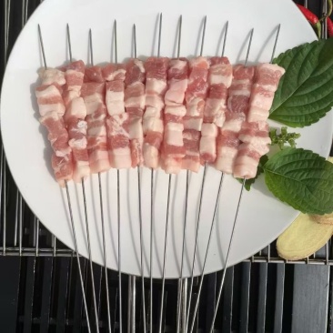 五花肉串