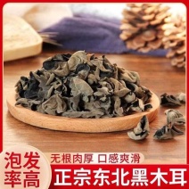 东北黑木耳大棚二黄木耳原干货高泡发1.0-1.3-1.5