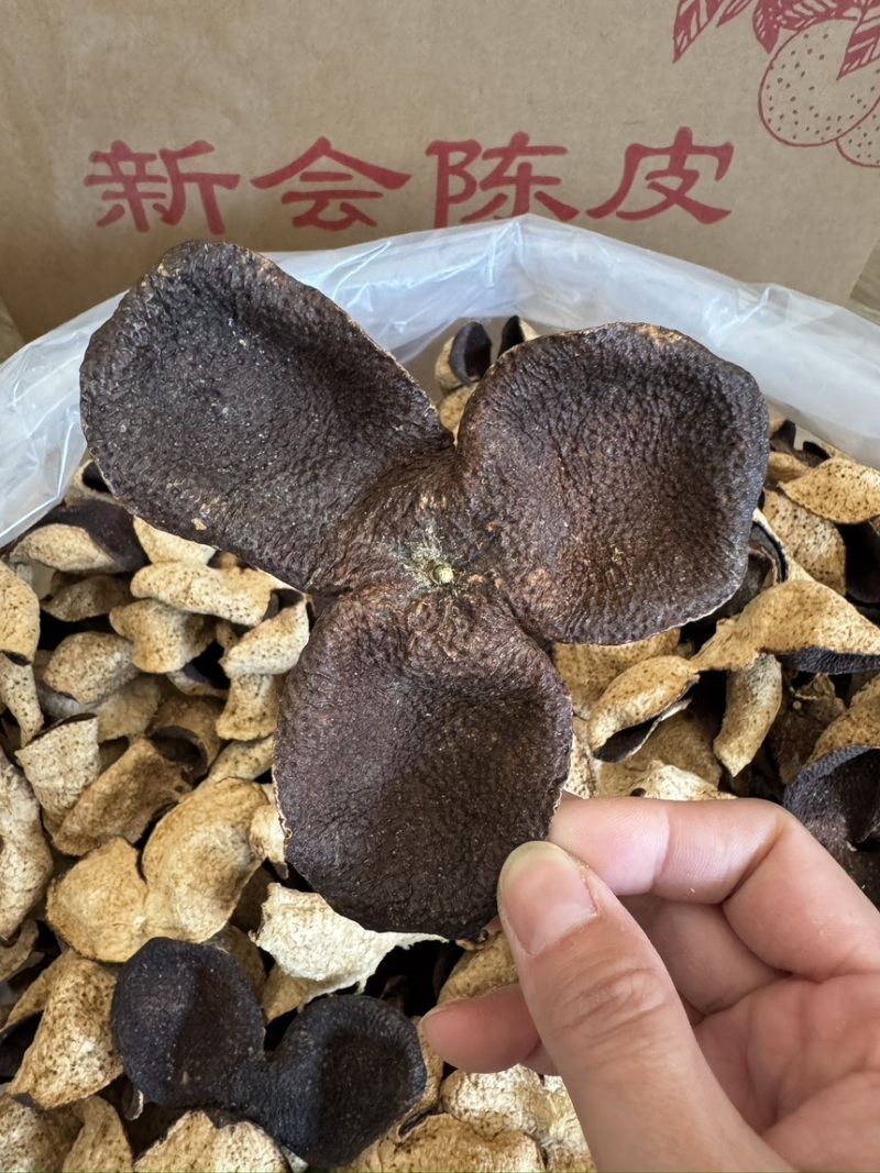 新会三江陈皮大量批发茶枝柑大红皮陈皮茶陈皮干
