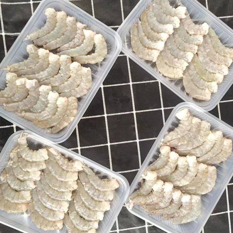 纯手剥虾仁钢针挑虾线一盘净重200克18-20只