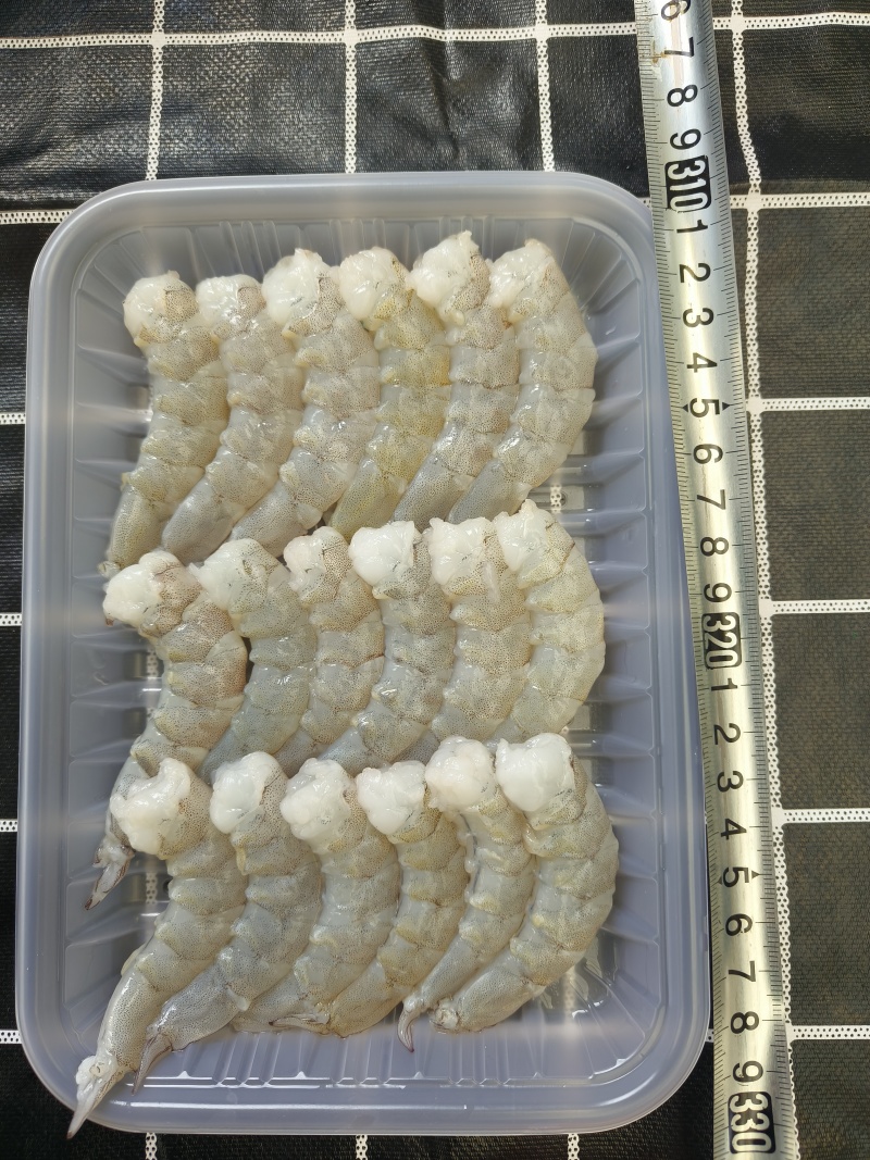 纯手剥虾仁钢针挑虾线一盘净重200克18-20只