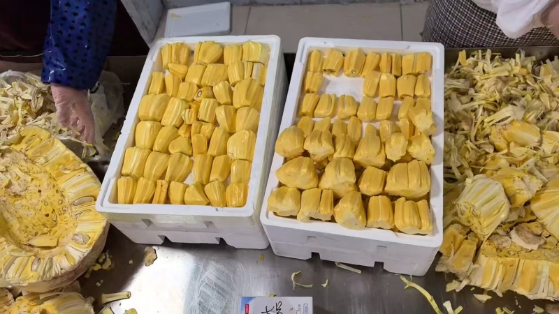 越南红肉菠萝蜜果肉，一手货源，品质保证，可对接电商商超等