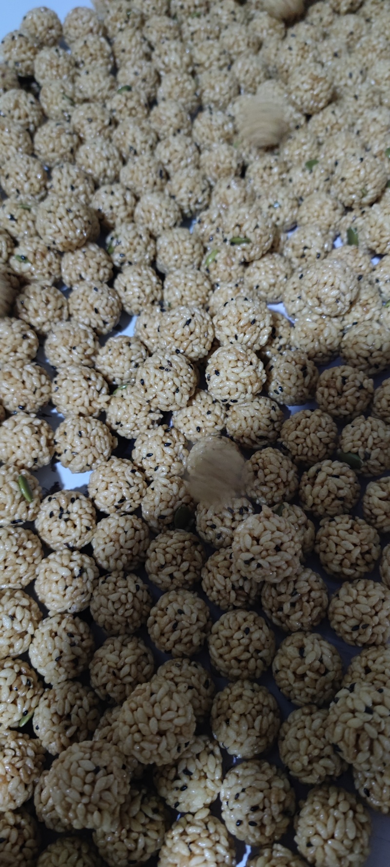 膨化食品山药荞麦球网红零食超市批发零售一件代发
