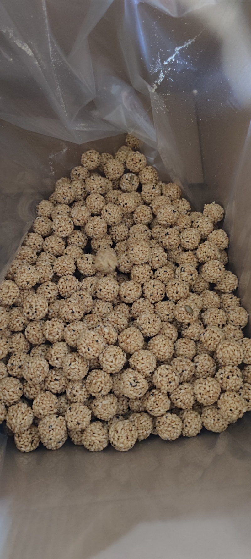 膨化食品山药荞麦球网红零食超市批发零售一件代发