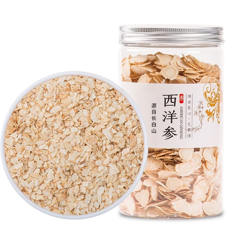 长白山西洋参片花旗参片250克软枝片产地直发