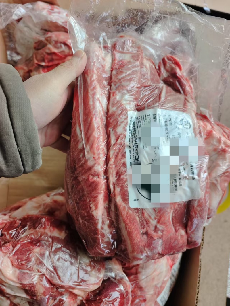 牛肋条肉，新鲜，非常好