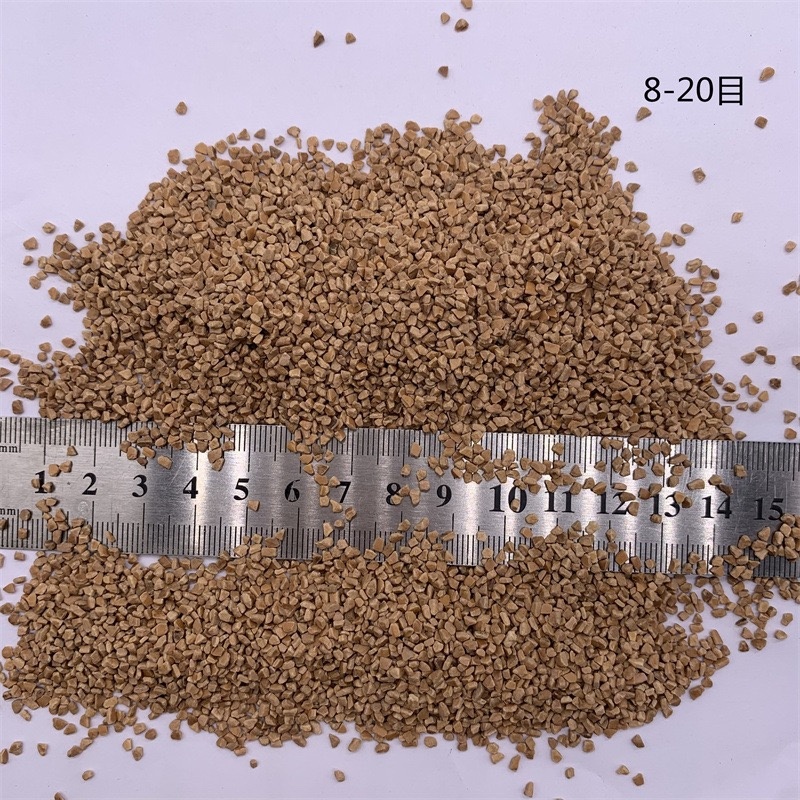 厂家直销抛光核桃壳毛刺用核桃壳填充洗手液滤料用果壳