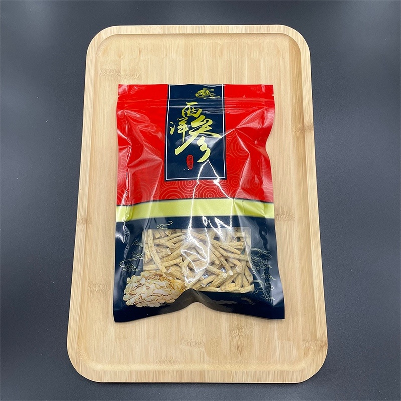 西洋参腿花旗参根长白山西洋参段足干软枝产地直发