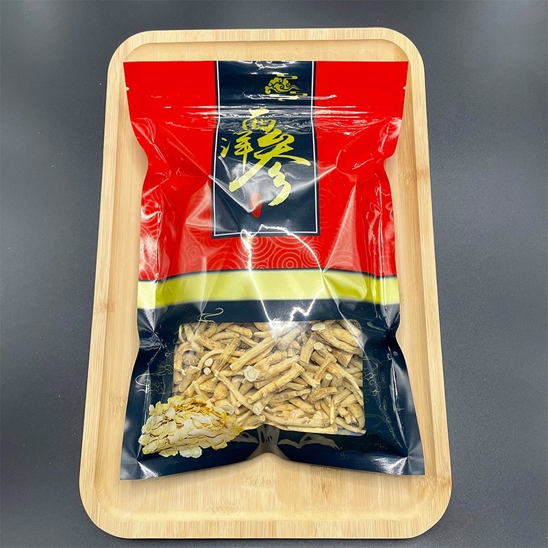 西洋参腿花旗参根长白山西洋参段足干软枝产地直发
