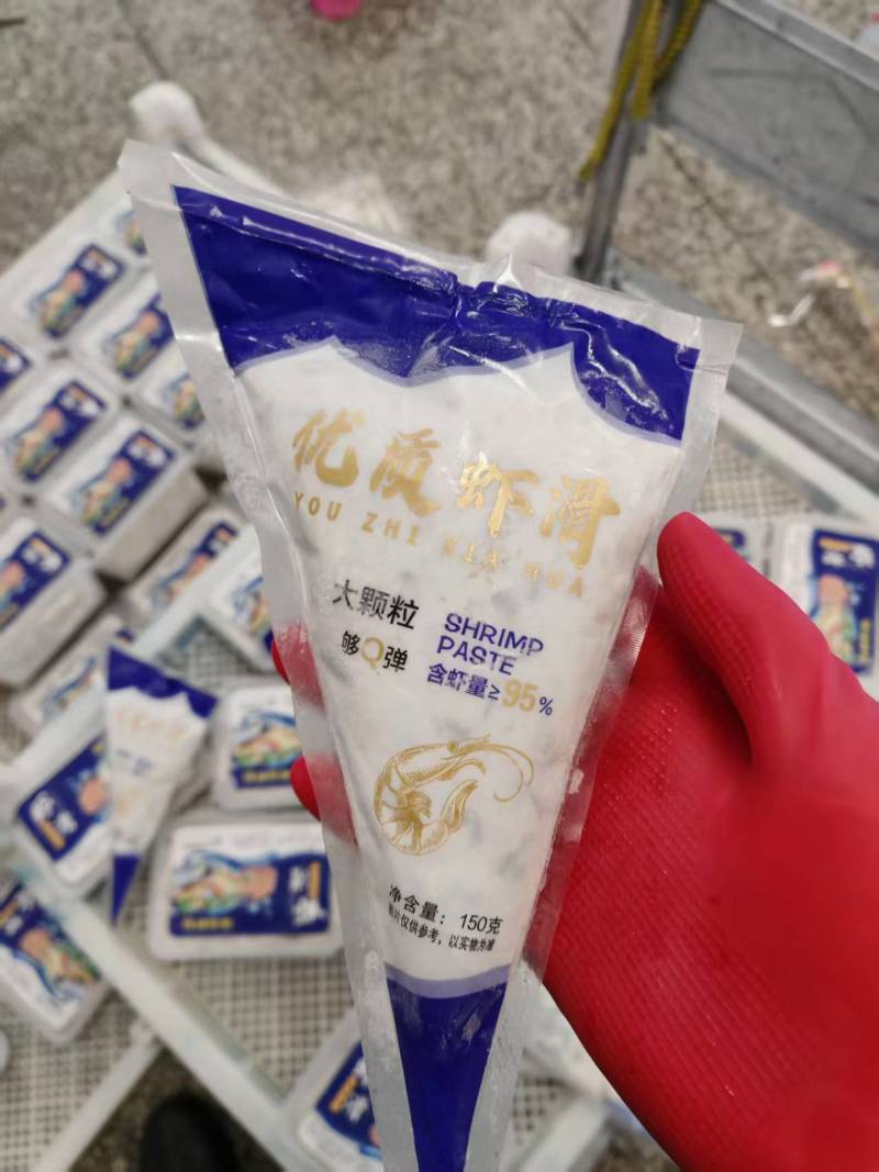 【手打虾滑】虾滑新鲜手打虾滑虾饼虾仁麻辣烫火锅关东煮食材