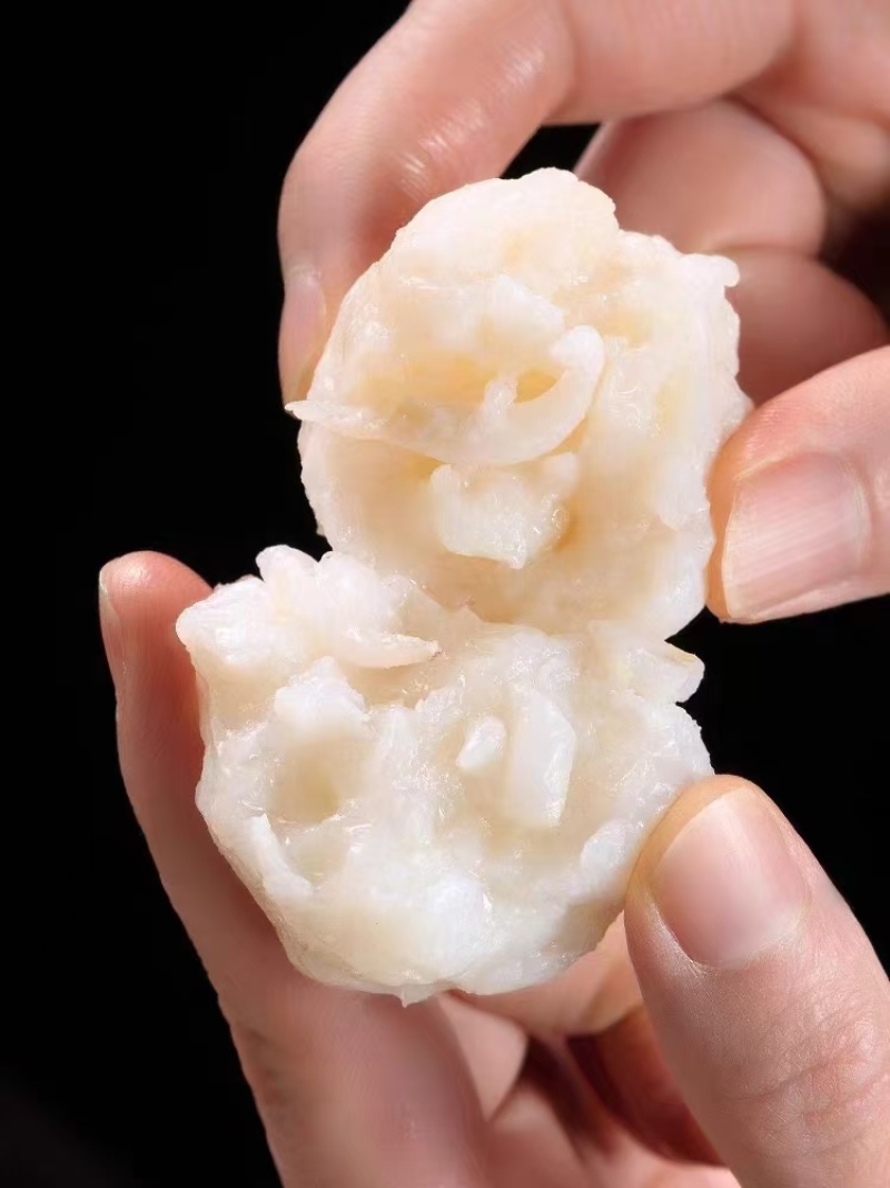墨鱼滑海鲜丸子墨鱼丸豆捞火锅食材手打墨鱼滑目鱼滑火锅餐饮