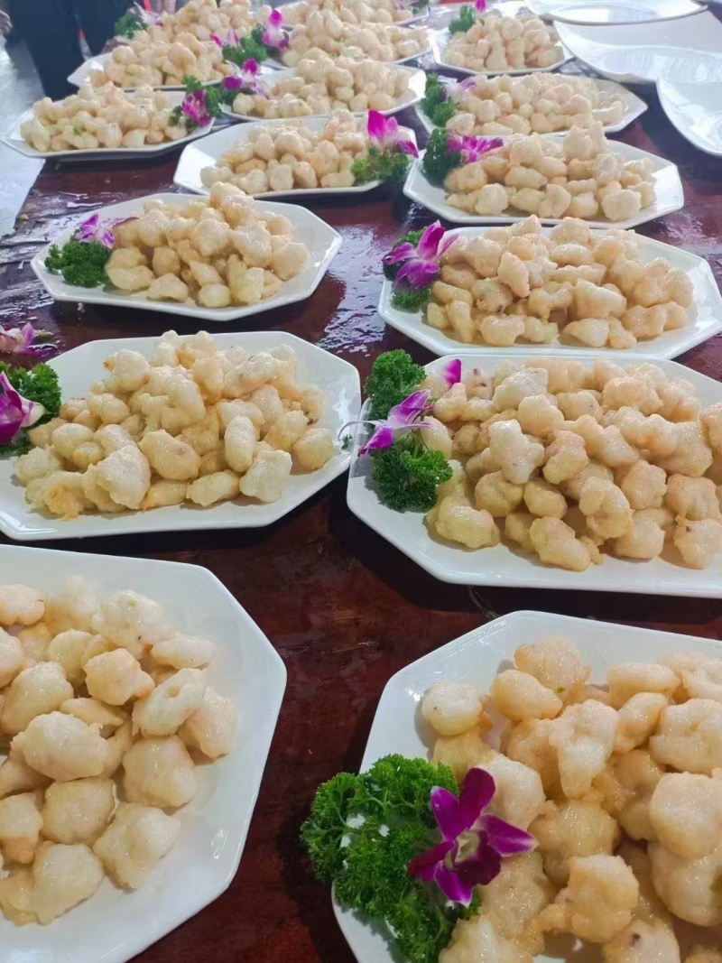 墨鱼滑海鲜丸子墨鱼丸豆捞火锅食材手打墨鱼滑目鱼滑火锅餐饮
