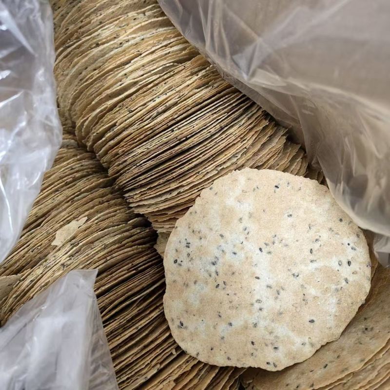 山药青稞饼，薄脆咸香老少皆宜，适合商用跑江湖摆地摊赶大集
