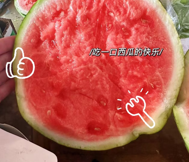 山西台农优选美都西瓜，新鲜采摘，糖度高，耐运输