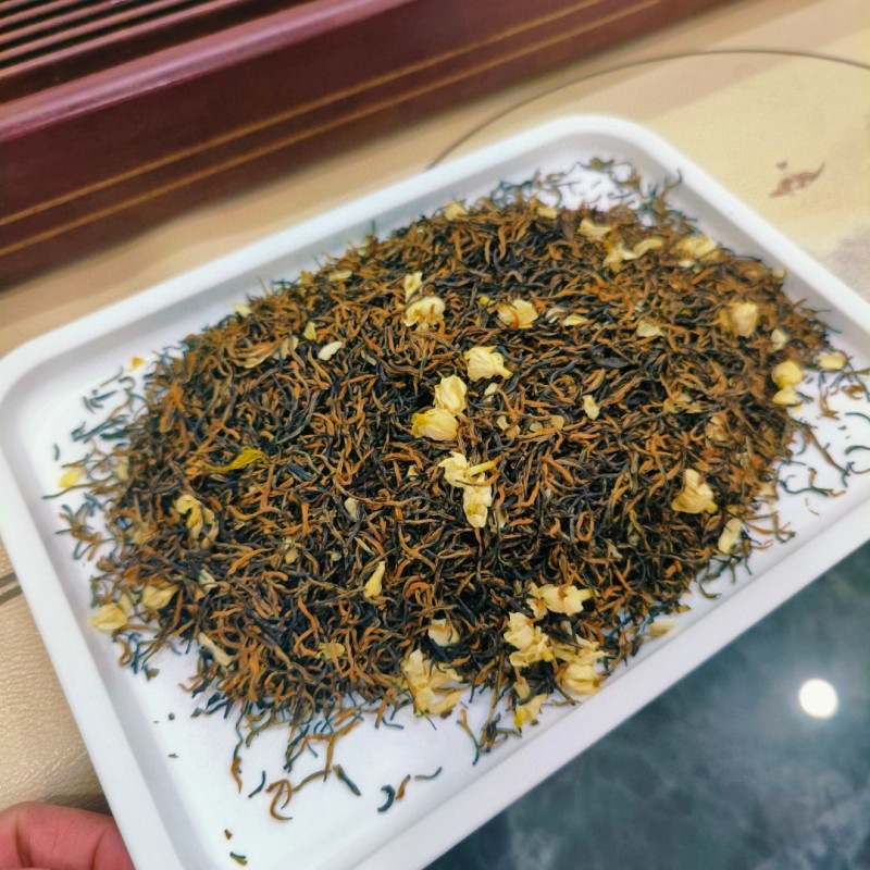 1斤高端茉莉金骏眉浓香型茉莉红茶高山茶叶