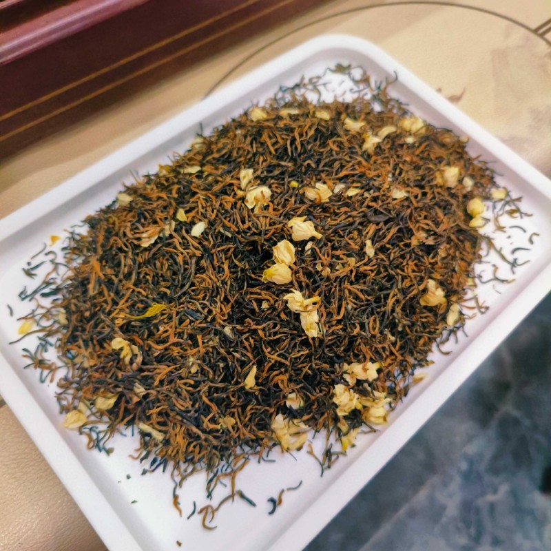 1斤高端茉莉金骏眉浓香型茉莉红茶高山茶叶