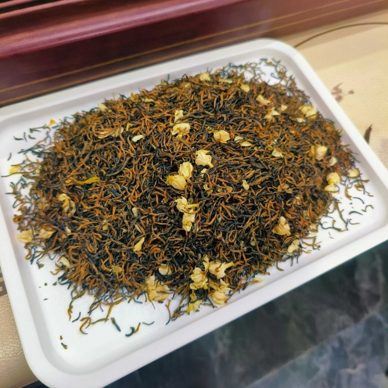 1斤高端茉莉金骏眉浓香型茉莉红茶高山茶叶