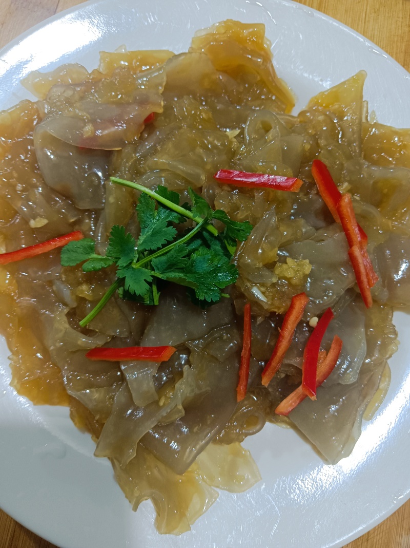 手工制作红薯粉皮