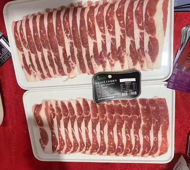 原切安格斯谷饲肥牛价格美丽，工厂直销