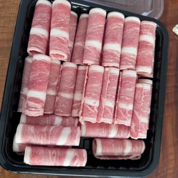 羔羊肉卷，相间肥羊卷，匠心制作，实力厂里批发