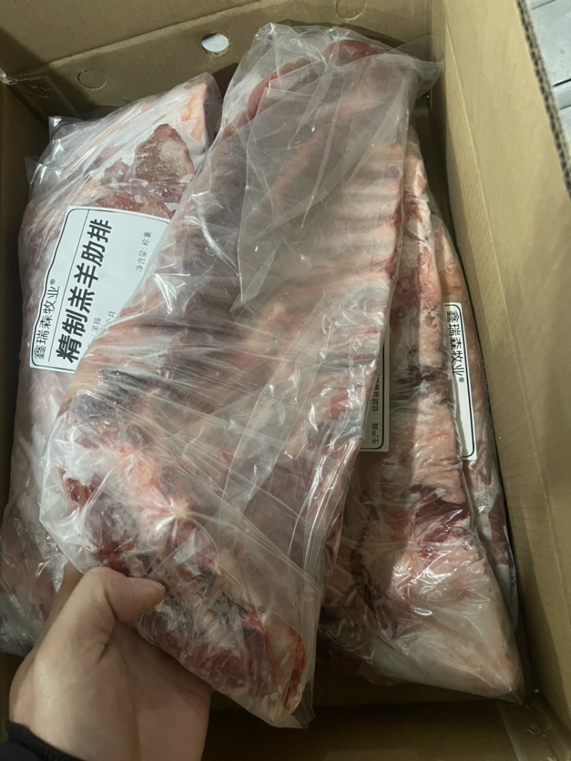 精制羊肋排/羔羊肋排批发/物美价优/量大优惠