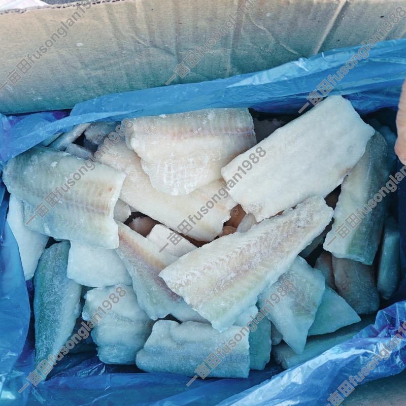 鳕鱼断片，加工出口断了促销，价格美丽去皮去骨