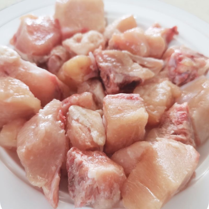圣农原味生切鸡块大腿切块膀肋切块三角胸切块