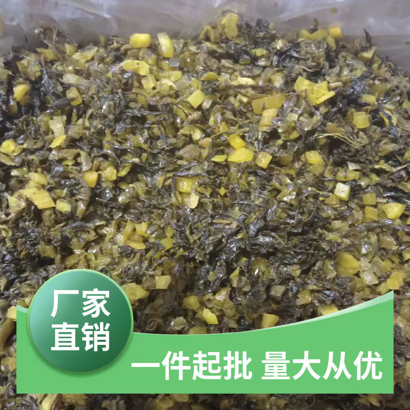 精品雪菜雪里红切碎雪菜咸菜下饭菜酱菜包子馅料餐饮商用批发