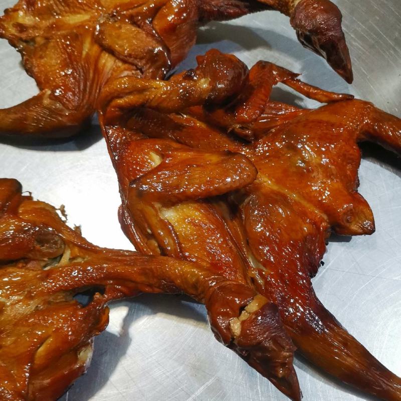 烟熏鸡批发加工，量大价优，工厂