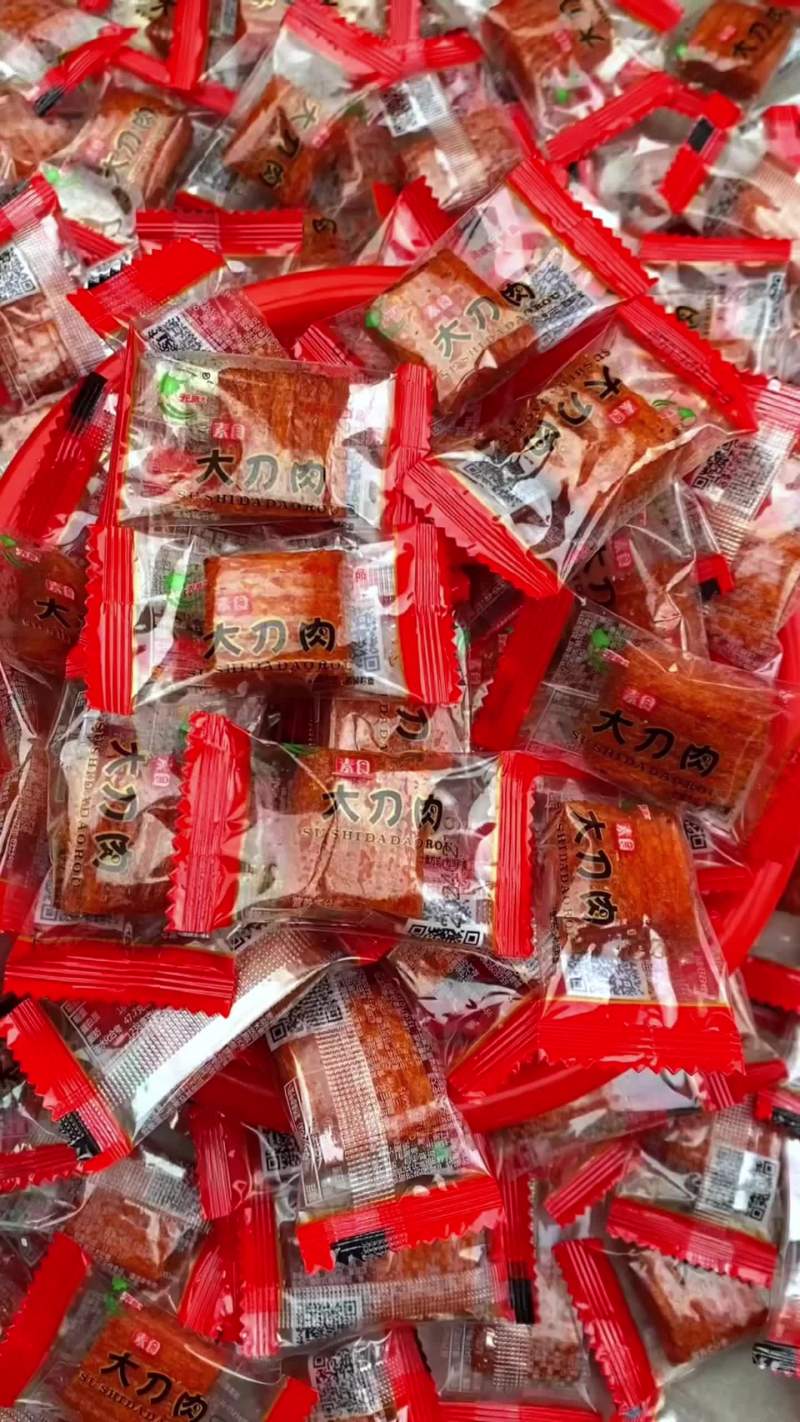 【买100包送140包】素大刀肉柔软筋道辣条麻辣小吃怀旧
